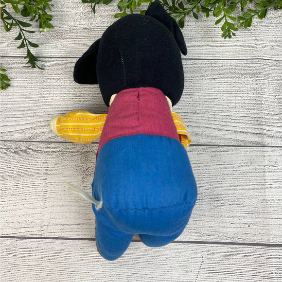 VINTAGE 1970's Mickey Mouse Plush Doll - Picture 8 of 10